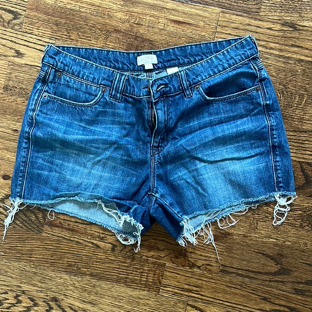 Jcrew denim shorts